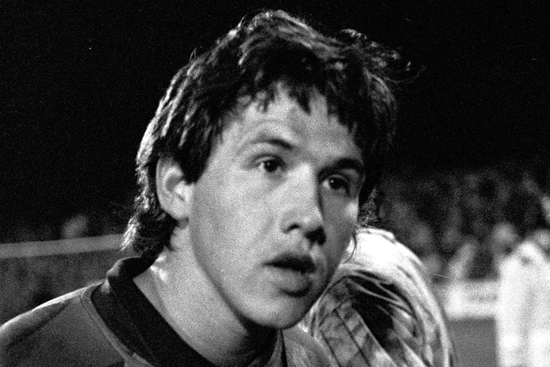 Despair for Kevin Hitchcock after losing on penalties to Wigan Athletic in the Freight Rover Trophy Northern Area final.