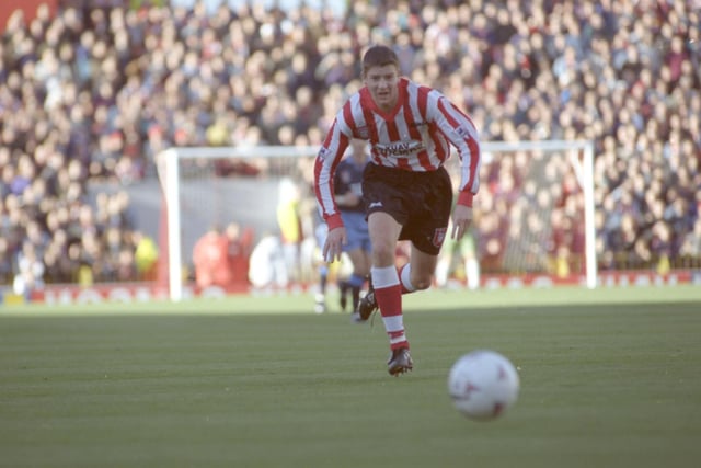 Sunderland take on Aston Villa at Roker Park back in 1996.