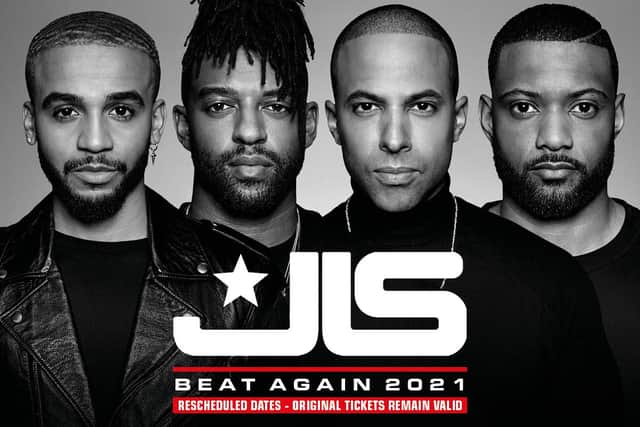 Boy band JLS are back on tour, appearing in Sheffield this October