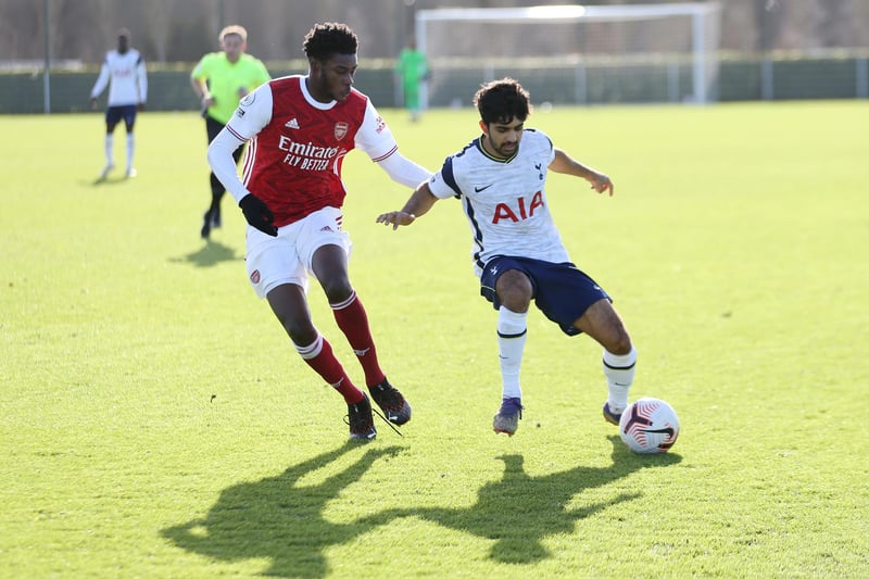 The Arsenal right-back was heavily linked with a move to Sunderland but the move didn't come off but the plater remains with the Gunners' youth team.