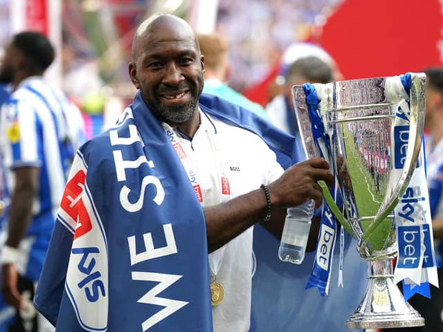 Darren Moore boasted an impressive win percentage at Sheffield Wednesday. 