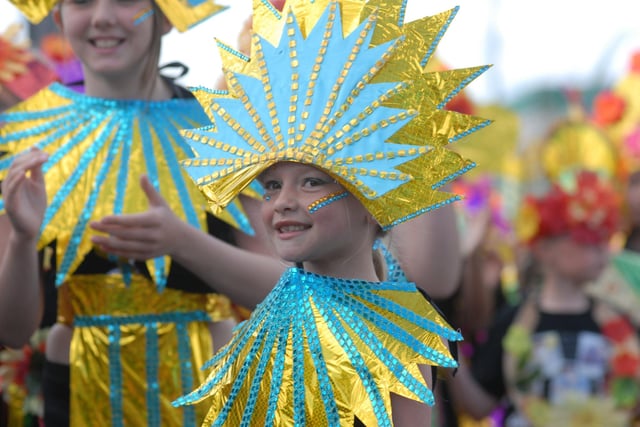 A wonderful costume for the 2014 South Tyneside Summer Parade Festival.