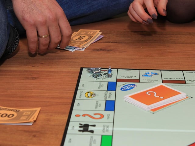 This classic game will take up the whole evening, but, beware it is known to cause arguments.