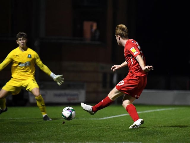 It may have been a wretched afternoon for Harrogate, but Leyton Orient striker Danny Johnson looked to be having the time of his life at the weekend. The 27-year-old bagged a hat-trick to wrap up all three points for his side, and to take his tally for the season to 12 in all competitions. (Photo by Alex Davidson/Getty Images)