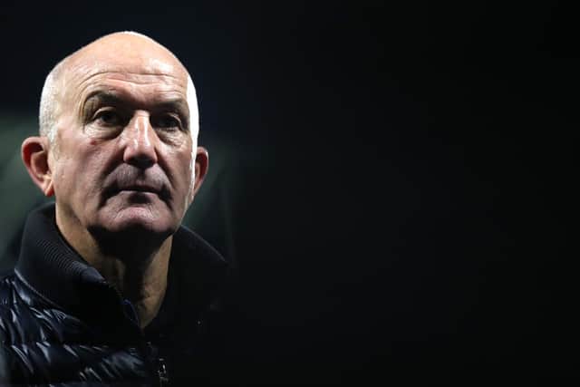 Sheffield Wednesday manager Tony Pulis. (Photo by George Wood/Getty Images)