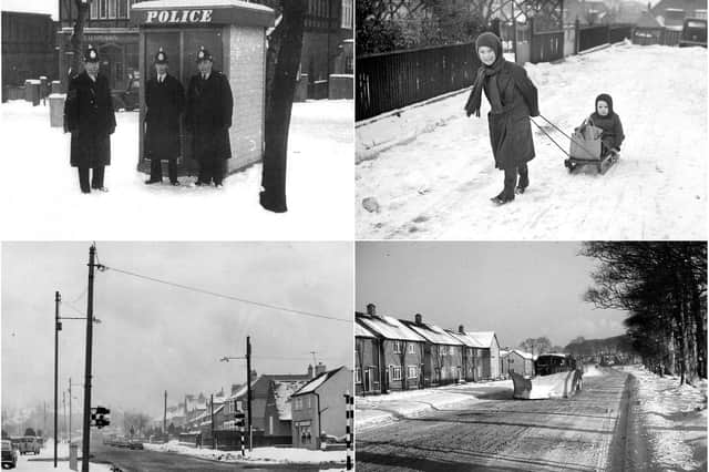 A look at Sunderland in winter in years gone by.