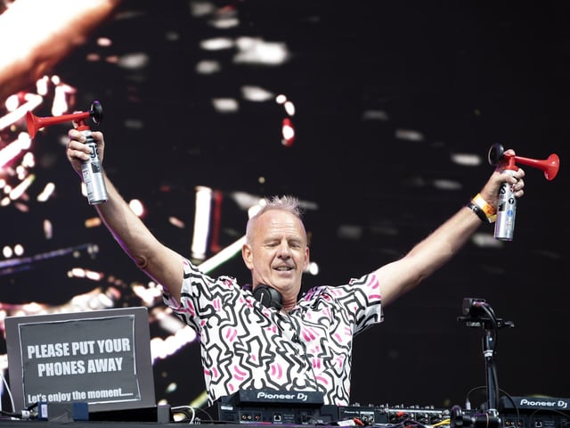 Superstar DJ Fatboy Slim headlined on the Friday night.
