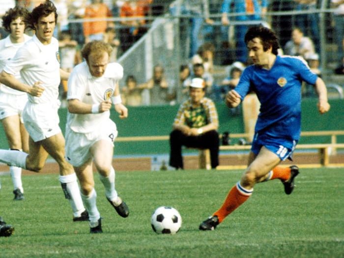 Scotland needed to win in Germany but trailed Yugoslavia before Joe Jordan's late equaliser, but it was not enough and they were eliminated, you guessed it, on goal difference to Brazil by a solitary goal.