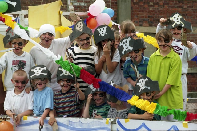 The Hendon Young People's Project's pirate ship at the Hendon and East End Carnival in 1997. Does this bring back happy memories?