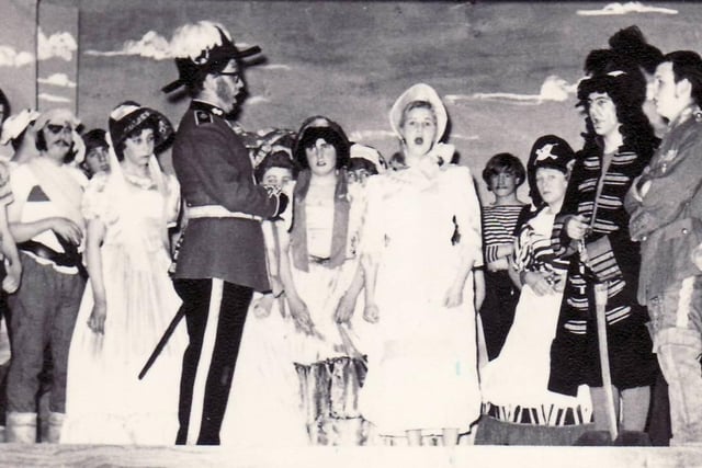 Do you recognise anyone in Bolsover Welbeck Road secondary modern boys' school's production of Pirates of Penzance in 1966?