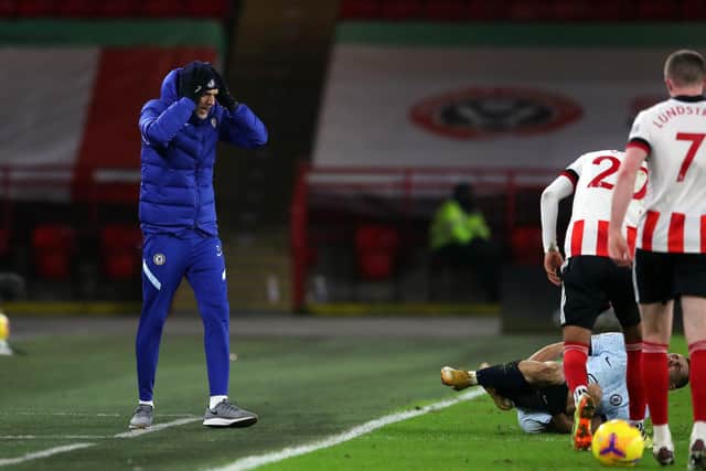Thomas Tuchel was impressed by Sheffield United's "intensity" during Chelsea's visit to Bramall Lane: Simon Bellis/Sportimage