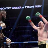 Tyson Fury and Deontay Wilder put on one hell of a show last time around. Picture:Harry How/Getty Images