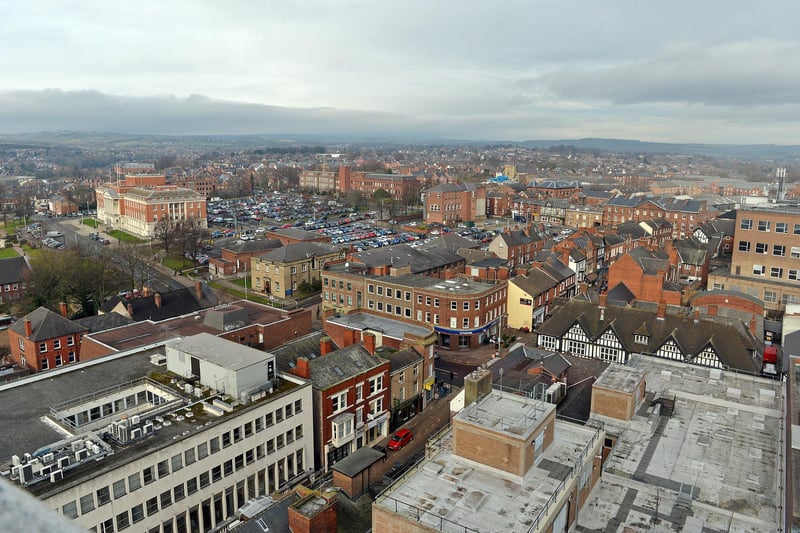 Views of Rose Hill from Chesterfield's observation wheel.