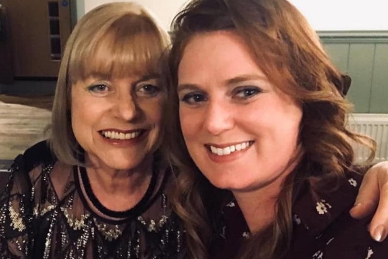 "My 'Super Mum' Elaine Brumpton, 65, from Ravenshead. Always there when I need her . . . my rock through thick and thin!!! One year on and we’ve still not been able to cuddle. Love you lots," writes daughter Sarah Marie.