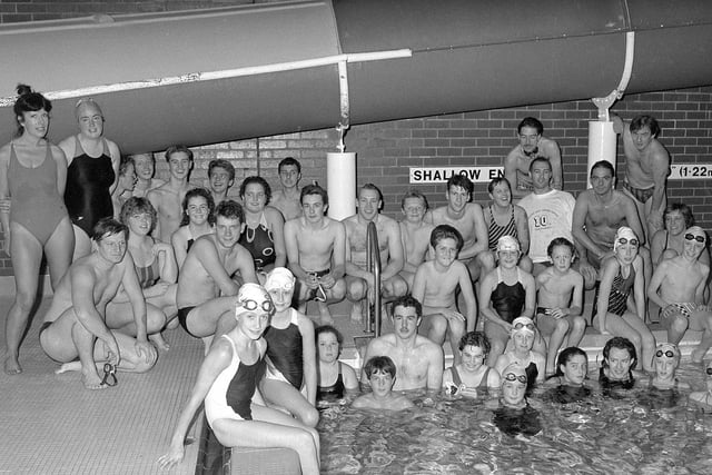 Super Swim at Sutton Baths - do you recognise any of the swimmers?