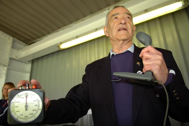 Hartlepool United club announcer John Orley retired in this year.