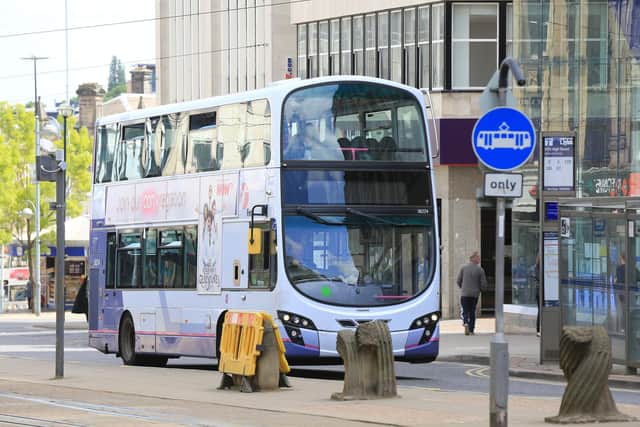 Parents are concerned about buses to Valley Park Primary School in Gleadless under planned bus changes to deal with driver shortages. Picture: Chris Etchells
