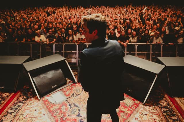 Brandon Flowers was given an ecstatic welcome in York. (Photo: Rob Loud).