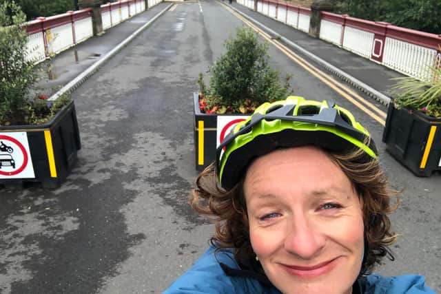 Jo Maher says the latest cycling improvements in Sheffield, including a segregated cycle lane on the ring road and road closures in Kelham Island, have shaved time from her daily commute and made her feel safer