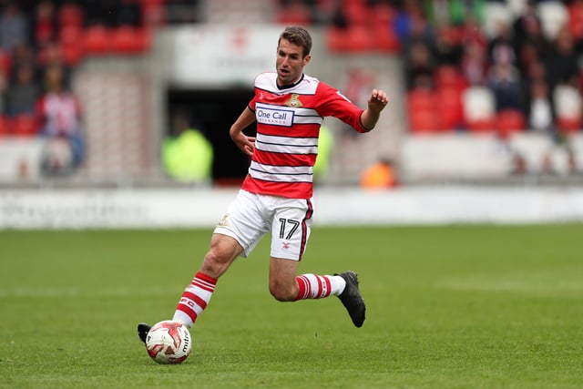Doncaster Rovers winger Matty Blair has emerged as a potential target for Cheltenham Town this summer. The 31-year-old has won promotion from League Two with both Fleetwood Town and his current club. (Various)