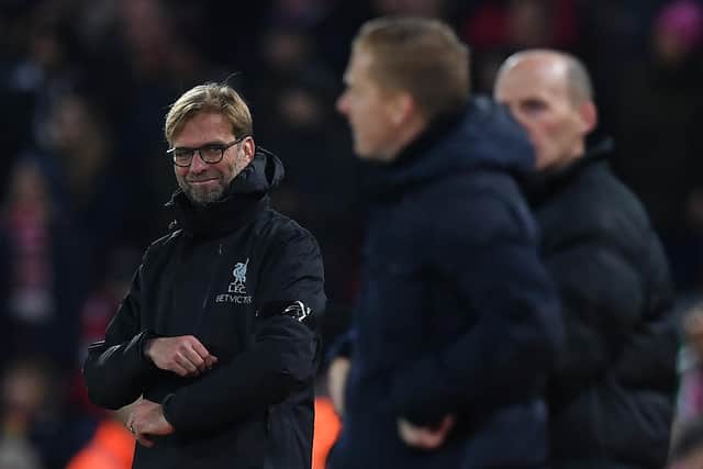 Jurgen Klopp's rhetoric with supporters is something Garry Monk can learn from.