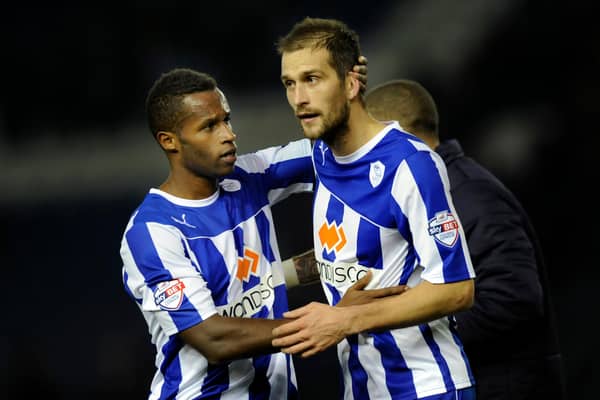 Former Sheffield Wednesday loanee Roger Johnson (right) is suing a renowned knee surgeon after undergoing a 2017 procedure.