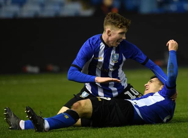 Former Sheffield Wednesday youngster Conor Grant (top) has joined the Owls' League One rivals MK Dons from Rochdale