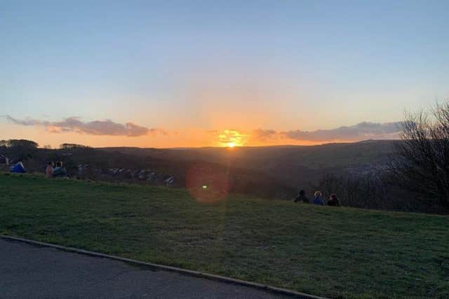 Bolehill Recreation Ground between Walkley and Crookes is one of the best places in Sheffield to view the Draconid meteor shower, as well as to watch the stars and the sunset. Picture: Sarah Marshall.