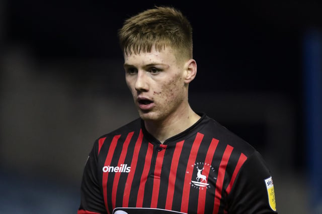 Jones made six appearances for Pools since joining on-loan from Stoke City in the summer before being recalled in January. Graeme Lee said: "They sent him out on loan and they want him to be playing games and they want him to develop and they just felt if he wasn't going to be starting week-in-week-out they were going to bring him back and assess how he is but I think they’re looking to get him on a loan that is going to give him more game time." And that proved to be the case as the 20-year-old joined non-league Altrincham on-loan. (Credit: Will Matthews | MI News)