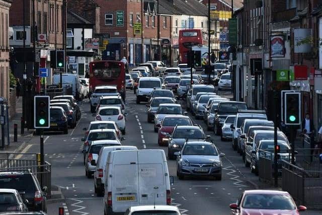 Traffic in Sheffield