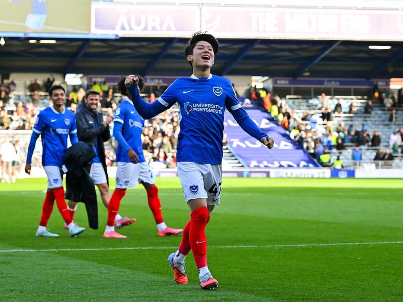 Pompey and Championship career's firmly up and running after those two goals in two before the break. Been away with South Korea, but now needs to build on the level he reached which has so encouraged fans.