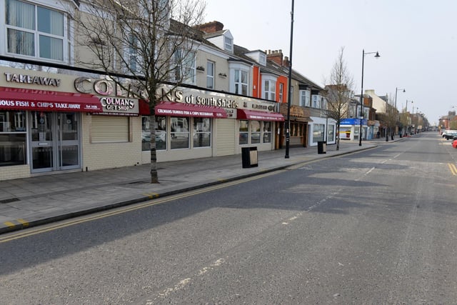 As strict lockdown measures continued over the Easter weekend, the normally heaving Colmans on Ocean Road in South Shields remained closed to customers on Good Friday.