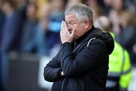 NO HIDING PLACE:  Chris Wilder knows Sheffield United cannot fear Premier League-chasing Arsenal