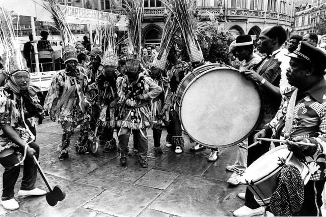 Caribbean Culture Fortnight in Fargate, Aug 1985