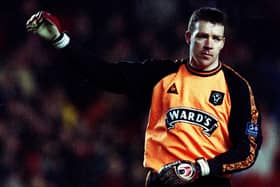 Alan Kelly pictured in his days with Sheffield United