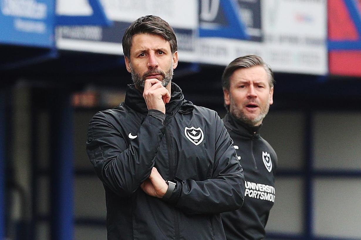 League Division 1 - Portsmouth vs Ipswich Town - 20/03/2021New Portsmouth's Manager Danny Cowley Portsmouth's Assistant Manager Nicky Cowley