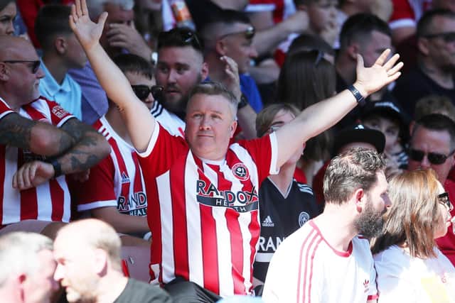 Sheffield United and their fans are preparing for the second leg of their Championship play-off semi-final against Nottingham Forest: Simon Bellis / Sportimage