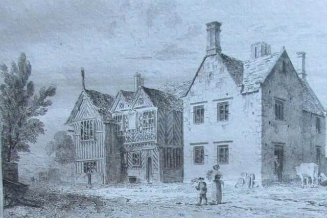 Carbrook Hall as it was in the 1600s