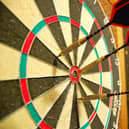 Doors 2 Floors Sales Manager Junaid Momoniat is looking to challenge customers to games of Darts.