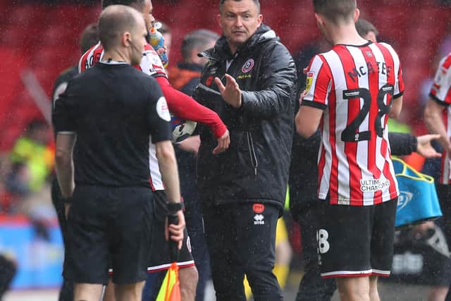 Sheffield United manager Paul Heckingbottom does not want his team to be compliant against the best in the country: Simon Bellis / Sportimage