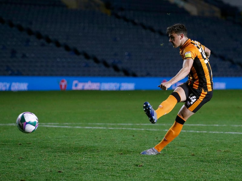 The midfielder has joined Morecambe on a season-long loan.
The 20-year-old made seven appearances for Hull last term - with only one coming in the league as the Tigers were crowned League One winners.
Picture: Phil Noble - Pool/Getty Images