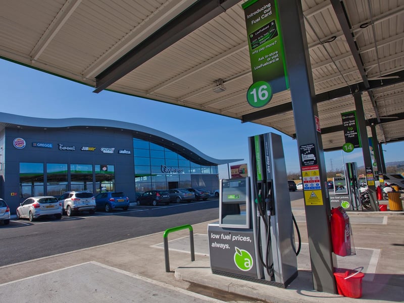 Applegreen on Edlington lane is charging £130.8