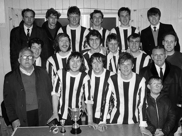 Warsop Charity Cup Final winners in 1970 - spot any familiar faces?