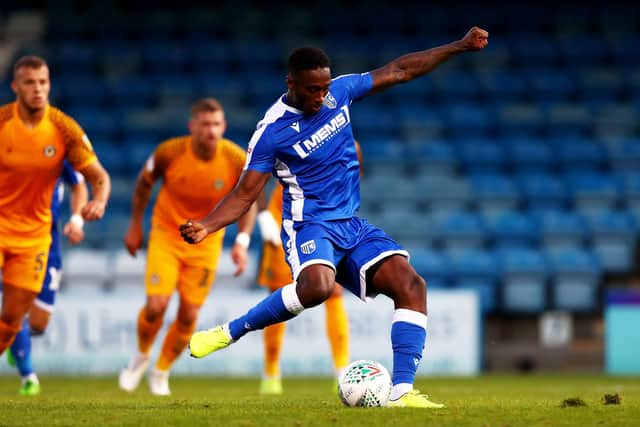 Brandon Hanlan in action for his former club Gillingham: Jack Thomas/Getty Images