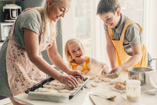 Working through a simple recipe with your child will help develop measuring skills (maths), following instructions (English) and can help them understand reversible and irreversible changes (science).