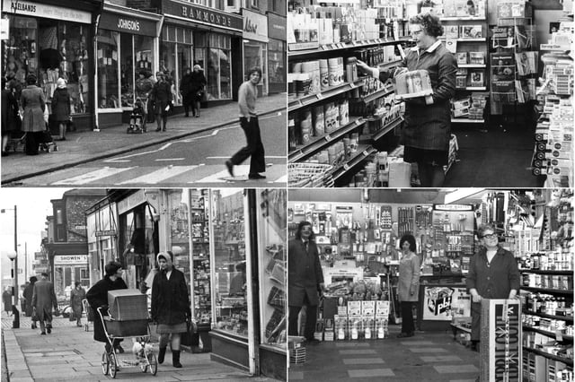 Frederick Street shops which should bring back memories.