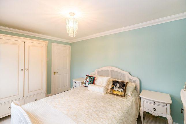 Inside one of the bedrooms,