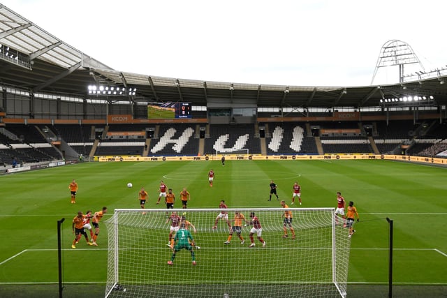 Hull City sit 14th in our alternative table on goal difference with four points since the Championship's restart. In the real world, they are in 21st position.