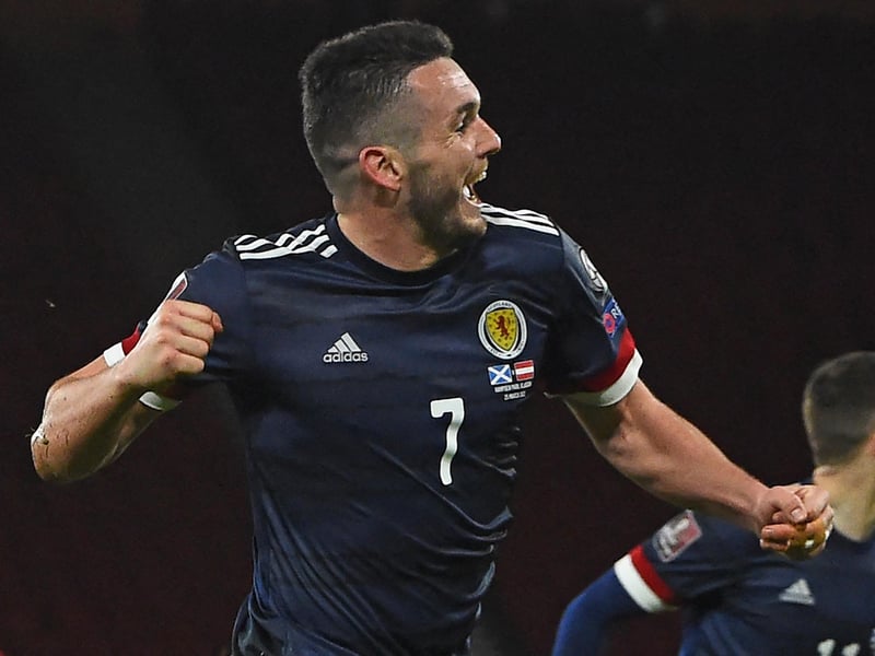 Saves his best for Scotland and reliably in the right place at the right time for two goals.
