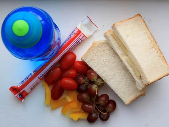 Is this what a healthy packed lunch should look like? Image: PA